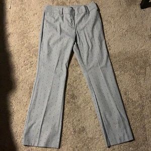 Grey with black polka dots pants